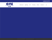 Tablet Screenshot of electricalmaterialsinc.com